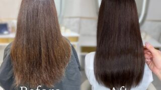 【茨木市｜ご新規様★プレミアム髪質改善TR×カット×カラー】