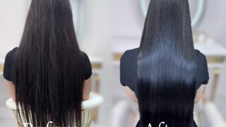 【茨木市｜〜艶感UP★プレミアム髪質改善TR×カット×カラー〜】