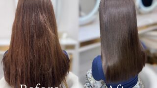 【茨木市｜〜美髪★プレミアム髪質改善TR＋カット＋カラー〜】